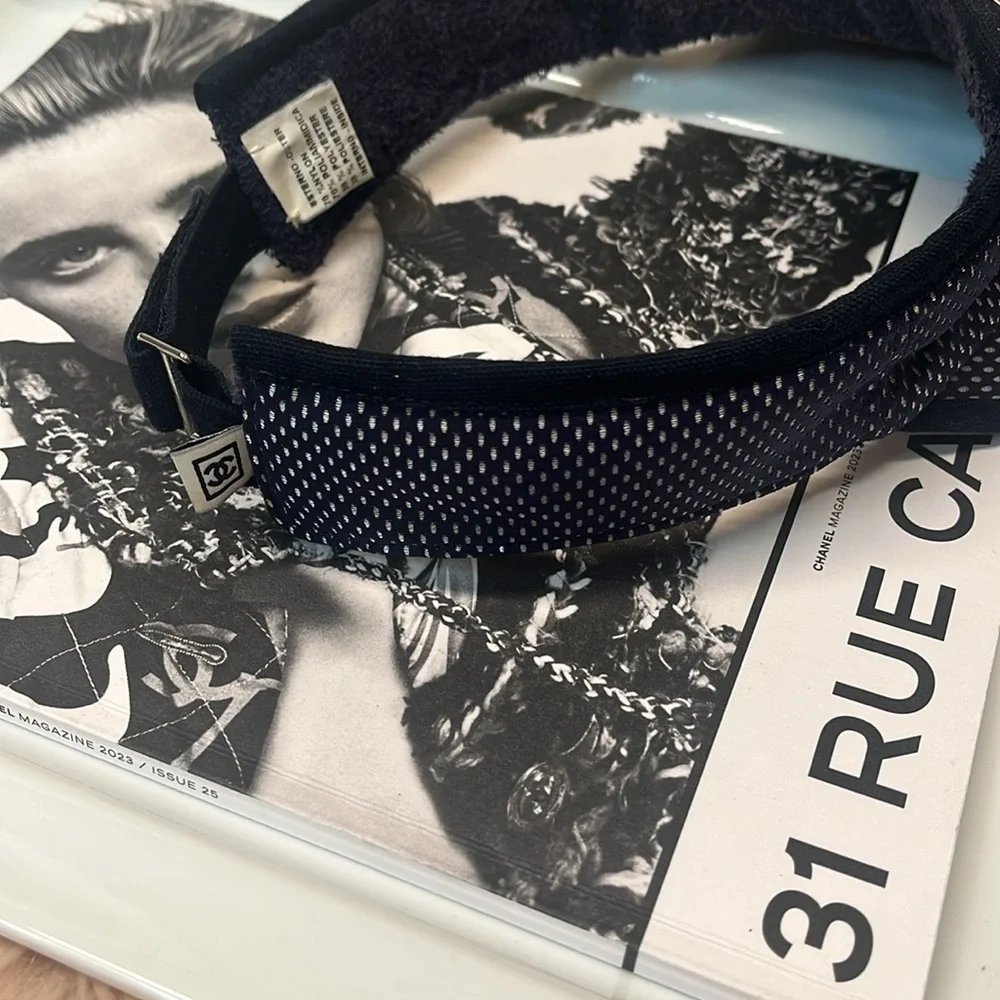 CHANEL SPORT LINE SUN VISOR HAT